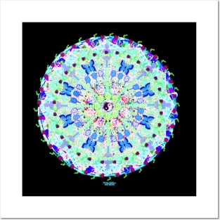 Pickleball Mandala by Pickleball ARTwear Posters and Art